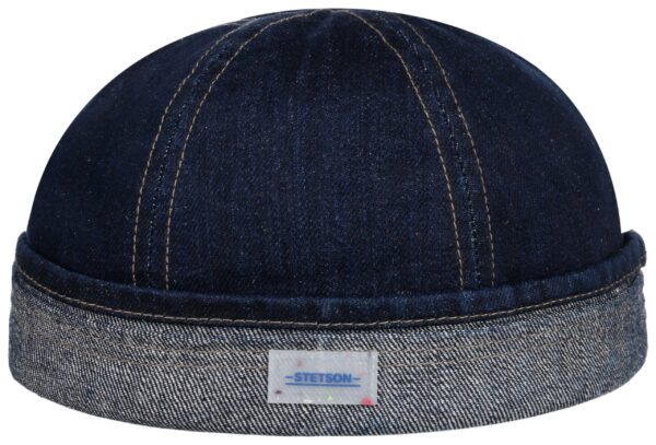 Docker Cap Stetson, organic denim - Image 2