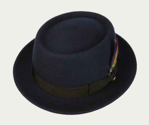 Klobouk Pork Pie Woolfelt Stetson - Image 3