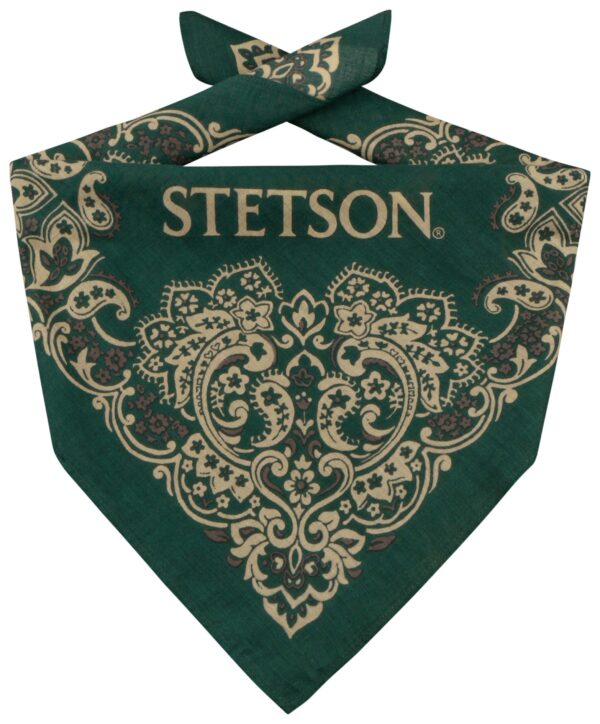 Šátek Bandana Cotton Stetson/tmavě zelený - Image 2