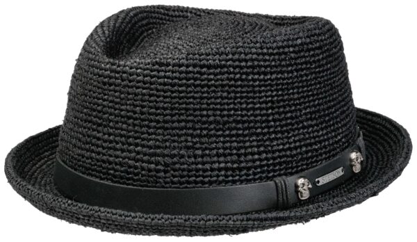 Klobouk Diamond Raffia Crochet Stetson - slamák - Image 2