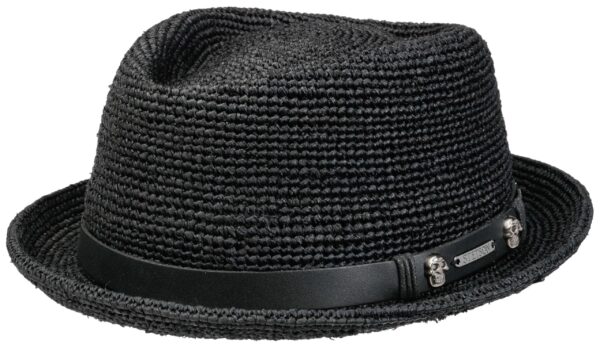 Klobouk Diamond Raffia Crochet Stetson - slamák - Image 2