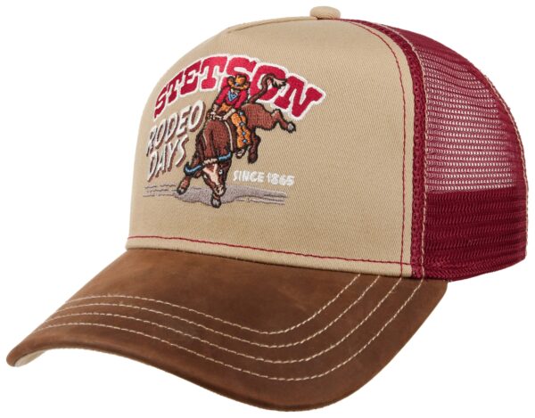 Trucker Cap Rodeo Days Stetson s koženým kšiltem - Image 2